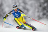 Marie-Michele Gagnon of Canada competes in the 1st run of Women Slalom for the FIS Ski Alpine World Cup at the Hermann Maier Weltcupstrecke in Flachau, Austria on 2016/01/15.
