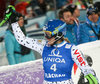 Winner Veronika Velez Zuzulova of Slovakia reacts after her 2nd run of Women Slalom for the FIS Ski Alpine World Cup at the Hermann Maier Weltcupstrecke in Flachau, Austria on 2016/01/15.
