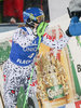 Winner Veronika Velez Zuzulova of Slovakia reacts after her 2nd run of Women Slalom for the FIS Ski Alpine World Cup at the Hermann Maier Weltcupstrecke in Flachau, Austria on 2016/01/15.
