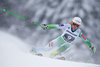 Ana Drev of Slovenia competes in the 1st run of women Giant Slalom for the FIS Ski Alpine World Cup at the Hermann Maier Weltcupstrecke in Flachau, Austria on 2016/01/17.
