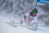 Lara Gut of Switzerland competes in the 1st run of women Giant Slalom for the FIS Ski Alpine World Cup at the Hermann Maier Weltcupstrecke in Flachau, Austria on 2016/01/17.
