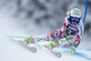 Eva-Maria Brem of Austria competes in the 1st run of women Giant Slalom for the FIS Ski Alpine World Cup at the Hermann Maier Weltcupstrecke in Flachau, Austria on 2016/01/17.
