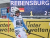 Winner Viktoria Rebensburg of Germany reacts after her 2nd run of women Giant Slalom for the FIS Ski Alpine World Cup at the Hermann Maier Weltcupstrecke in Flachau, Austria on 2016/01/17.
