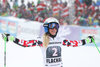 Eva-Maria Brem of Austria reacts after her 2nd run of women Giant Slalom for the FIS Ski Alpine World Cup at the Hermann Maier Weltcupstrecke in Flachau, Austria on 2016/01/17.
