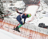 Dominik Paris of Italy skiing in second training for the men downhill race of Audi FIS Alpine skiing World cup in Kitzbuehel, Austria. Second training for men downhill race of Audi FIS Alpine skiing World cup was held on Hahnenkamm course in Kitzbuehel, Austria, on Thursday, 21st of January 2016.
