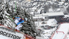 Andreas Sander of Germany skiing in second training for the men downhill race of Audi FIS Alpine skiing World cup in Kitzbuehel, Austria. Second training for men downhill race of Audi FIS Alpine skiing World cup was held on Hahnenkamm course in Kitzbuehel, Austria, on Thursday, 21st of January 2016.
