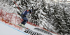 Andreas Romar of Finland skiing in second training for the men downhill race of Audi FIS Alpine skiing World cup in Kitzbuehel, Austria. Second training for men downhill race of Audi FIS Alpine skiing World cup was held on Hahnenkamm course in Kitzbuehel, Austria, on Thursday, 21st of January 2016.
