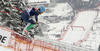 Christof Innerhofer of Italy skiing in second training for the men downhill race of Audi FIS Alpine skiing World cup in Kitzbuehel, Austria. Second training for men downhill race of Audi FIS Alpine skiing World cup was held on Hahnenkamm course in Kitzbuehel, Austria, on Thursday, 21st of January 2016.

