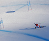 Fernando Schmed of Switzerland skiing in men super-g race of Audi FIS Alpine skiing World cup in Kitzbuehel, Austria. Men super-g race of Audi FIS Alpine skiing World cup was held on Hahnenkamm course in Kitzbuehel, Austria, on Friday, 22nd of January 2016.
