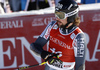 Andreas Romar of Finland reacts in finish of the men super-g race of Audi FIS Alpine skiing World cup in Kitzbuehel, Austria. Men super-g race of Audi FIS Alpine skiing World cup was held on Hahnenkamm course in Kitzbuehel, Austria, on Friday, 22nd of January 2016.
