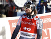 Andreas Romar of Finland reacts in finish of the men super-g race of Audi FIS Alpine skiing World cup in Kitzbuehel, Austria. Men super-g race of Audi FIS Alpine skiing World cup was held on Hahnenkamm course in Kitzbuehel, Austria, on Friday, 22nd of January 2016.
