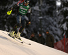 Andreas Romar of Finland after DNF in slalom of men super combined race of Audi FIS Alpine skiing World cup in Kitzbuehel, Austria. Men super-g race of Audi FIS Alpine skiing World cup was held on Hahnenkamm course in Kitzbuehel, Austria, on Friday, 22nd of January 2016.
