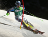 Andreas Sander of Germany skiing in slalom of men super combined race of Audi FIS Alpine skiing World cup in Kitzbuehel, Austria. Men super-g race of Audi FIS Alpine skiing World cup was held on Hahnenkamm course in Kitzbuehel, Austria, on Friday, 22nd of January 2016.
