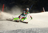 Carlo Janka of Switzerland skiing in slalom of men super combined race of Audi FIS Alpine skiing World cup in Kitzbuehel, Austria. Men super-g race of Audi FIS Alpine skiing World cup was held on Hahnenkamm course in Kitzbuehel, Austria, on Friday, 22nd of January 2016.
