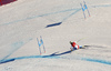 Ralph Weber of Switzerland skiing in men super-g race of Audi FIS Alpine skiing World cup in Kitzbuehel, Austria. Men super-g race of Audi FIS Alpine skiing World cup was held on Hahnenkamm course in Kitzbuehel, Austria, on Friday, 22nd of January 2016.
