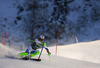 Ralph Weber of Switzerland skiing in slalom of men super combined race of Audi FIS Alpine skiing World cup in Kitzbuehel, Austria. Men super-g race of Audi FIS Alpine skiing World cup was held on Hahnenkamm course in Kitzbuehel, Austria, on Friday, 22nd of January 2016.

