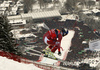 Aksel Lund Svindal of Norwa skiing in men downhill race of Audi FIS Alpine skiing World cup in Kitzbuehel, Austria. Men downhill race of Audi FIS Alpine skiing World cup was held on Hahnenkamm course in Kitzbuehel, Austria, on Saturday, 23rd of January 2016.
