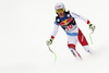 Third placed Carlo Janka of Switzerland reacts in finish of the men downhill race of Audi FIS Alpine skiing World cup in Kitzbuehel, Austria. Men downhill race of Audi FIS Alpine skiing World cup was held on Hahnenkamm course in Kitzbuehel, Austria, on Saturday, 23rd of January 2016.
