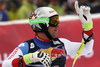 Second placed Beat Feuz of Switzerland reacts in finish of the men downhill race of Audi FIS Alpine skiing World cup in Kitzbuehel, Austria. Men downhill race of Audi FIS Alpine skiing World cup was held on Hahnenkamm course in Kitzbuehel, Austria, on Saturday, 23rd of January 2016.
