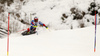 Alexander Khoroshilov of Russia skiing in first run of the men slalom race of Audi FIS Alpine skiing World cup in Kitzbuehel, Austria. Men downhill race of Audi FIS Alpine skiing World cup was held in Kitzbuehel, Austria, on Sunday, 24th of January 2016.
