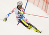 Julien Lizeroux of France skiing in first run of the men slalom race of Audi FIS Alpine skiing World cup in Kitzbuehel, Austria. Men downhill race of Audi FIS Alpine skiing World cup was held in Kitzbuehel, Austria, on Sunday, 24th of January 2016.

