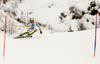 Linus Strasser of Germany skiing in first run of the men slalom race of Audi FIS Alpine skiing World cup in Kitzbuehel, Austria. Men downhill race of Audi FIS Alpine skiing World cup was held in Kitzbuehel, Austria, on Sunday, 24th of January 2016.
