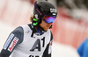 Joonas Rasanen of Finland after DNF in the first run of the men slalom race of Audi FIS Alpine skiing World cup in Kitzbuehel, Austria. Men downhill race of Audi FIS Alpine skiing World cup was held in Kitzbuehel, Austria, on Sunday, 24th of January 2016.
