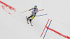 Felix Neureuther of Germany skiing in the second run of the men slalom race of Audi FIS Alpine skiing World cup in Kitzbuehel, Austria. Men downhill race of Audi FIS Alpine skiing World cup was held in Kitzbuehel, Austria, on Sunday, 24th of January 2016.
