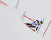 Fourth placed Mattias Hargin of Sweden skiing in the second run of the men slalom race of Audi FIS Alpine skiing World cup in Kitzbuehel, Austria. Men downhill race of Audi FIS Alpine skiing World cup was held in Kitzbuehel, Austria, on Sunday, 24th of January 2016.
