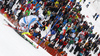 Third placed Fritz Dopfer of Germany skiing in the second run of the men slalom race of Audi FIS Alpine skiing World cup in Kitzbuehel, Austria. Men downhill race of Audi FIS Alpine skiing World cup was held in Kitzbuehel, Austria, on Sunday, 24th of January 2016.
