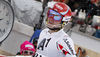 Second placed Marcel Hirscher of Austria reacts in finish of the second run of the men slalom race of Audi FIS Alpine skiing World cup in Kitzbuehel, Austria. Men downhill race of Audi FIS Alpine skiing World cup was held in Kitzbuehel, Austria, on Sunday, 24th of January 2016.
