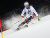 Luca Aerni of Switzerland skiing in the first run of the men slalom race of Audi FIS Alpine skiing World cup in Schladming, Austria. Men slalom race of Audi FIS Alpine skiing World cup, The Night race, was held in Schladming, Austria, on Tuesday, 26th of January 2016.
