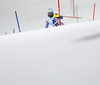 Dominik Stehle of Germany skiing in the first run of the men slalom race of Audi FIS Alpine skiing World cup in Schladming, Austria. Men slalom race of Audi FIS Alpine skiing World cup, The Night race, was held in Schladming, Austria, on Tuesday, 26th of January 2016.
