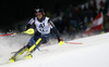 Joonas Rasanen of Finland skiing in the first run of the men slalom race of Audi FIS Alpine skiing World cup in Schladming, Austria. Men slalom race of Audi FIS Alpine skiing World cup, The Night race, was held in Schladming, Austria, on Tuesday, 26th of January 2016.
