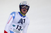 Daniel Yule of Switzerland reacts in the finish of the second run of the men slalom race of Audi FIS Alpine skiing World cup in Schladming, Austria. Men slalom race of Audi FIS Alpine skiing World cup, The Night race, was held in Schladming, Austria, on Tuesday, 26th of January 2016.
