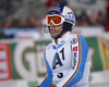 Fifth placed Fritz Dopfer of Germany reacts in the finish of the second run of the men slalom race of Audi FIS Alpine skiing World cup in Schladming, Austria. Men slalom race of Audi FIS Alpine skiing World cup, The Night race, was held in Schladming, Austria, on Tuesday, 26th of January 2016.
