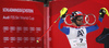 Third placed Alexander Khoroshilov of Russia reacts in the finish of the second run of the men slalom race of Audi FIS Alpine skiing World cup in Schladming, Austria. Men slalom race of Audi FIS Alpine skiing World cup, The Night race, was held in Schladming, Austria, on Tuesday, 26th of January 2016.
