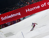 Winner Henrik Kristoffersen of Norway skiing in the second run of the men slalom race of Audi FIS Alpine skiing World cup in Schladming, Austria. Men slalom race of Audi FIS Alpine skiing World cup, The Night race, was held in Schladming, Austria, on Tuesday, 26th of January 2016.
