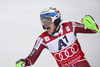 Winner Henrik Kristoffersen of Norway reacts in the finish of the second run of the men slalom race of Audi FIS Alpine skiing World cup in Schladming, Austria. Men slalom race of Audi FIS Alpine skiing World cup, The Night race, was held in Schladming, Austria, on Tuesday, 26th of January 2016.
