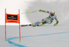 Second placed Bostjan Kline of Slovenia skiing in the men downhill race of Audi FIS Alpine skiing World cup in Garmisch-Partenkirchen, Germany. Men downhill race of Audi FIS Alpine skiing World cup, was held on Kandahar course in Garmisch-Partenkirchen, Germany, on Saturday, 30th of January 2016.
