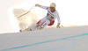 Third placed Beat Feuz of Switzerland skiing in the men downhill race of Audi FIS Alpine skiing World cup in Garmisch-Partenkirchen, Germany. Men downhill race of Audi FIS Alpine skiing World cup, was held on Kandahar course in Garmisch-Partenkirchen, Germany, on Saturday, 30th of January 2016.
