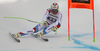 Ralph Weber of Switzerland skiing in the men downhill race of Audi FIS Alpine skiing World cup in Garmisch-Partenkirchen, Germany. Men downhill race of Audi FIS Alpine skiing World cup, was held on Kandahar course in Garmisch-Partenkirchen, Germany, on Saturday, 30th of January 2016.
