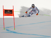 Thomas Dressen of Germany skiing in the men downhill race of Audi FIS Alpine skiing World cup in Garmisch-Partenkirchen, Germany. Men downhill race of Audi FIS Alpine skiing World cup, was held on Kandahar course in Garmisch-Partenkirchen, Germany, on Saturday, 30th of January 2016.
