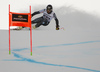 Andreas Romar of Finland skiing in the men downhill race of Audi FIS Alpine skiing World cup in Garmisch-Partenkirchen, Germany. Men downhill race of Audi FIS Alpine skiing World cup, was held on Kandahar course in Garmisch-Partenkirchen, Germany, on Saturday, 30th of January 2016.
