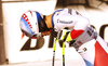 Carlo Janka of Switzerland reacts in the finish of the men downhill race of Audi FIS Alpine skiing World cup in Garmisch-Partenkirchen, Germany. Men downhill race of Audi FIS Alpine skiing World cup, was held on Kandahar course in Garmisch-Partenkirchen, Germany, on Saturday, 30th of January 2016.
