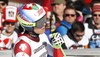 Ralph Weber of Switzerland reacts in the finish of the men downhill race of Audi FIS Alpine skiing World cup in Garmisch-Partenkirchen, Germany. Men downhill race of Audi FIS Alpine skiing World cup, was held on Kandahar course in Garmisch-Partenkirchen, Germany, on Saturday, 30th of January 2016.
