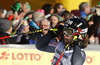 Andreas Romar of Finland reacts in the finish of the men downhill race of Audi FIS Alpine skiing World cup in Garmisch-Partenkirchen, Germany. Men downhill race of Audi FIS Alpine skiing World cup, was held on Kandahar course in Garmisch-Partenkirchen, Germany, on Saturday, 30th of January 2016.
