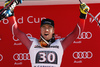 Winner Aleksander Aamodt Kilde of Norway celebrate their medals won in the men downhill race of Audi FIS Alpine skiing World cup in Garmisch-Partenkirchen, Germany. Men downhill race of Audi FIS Alpine skiing World cup, was held on Kandahar course in Garmisch-Partenkirchen, Germany, on Saturday, 30th of January 2016.
