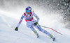 Winner Lindsey Vonn of the USA competes during the ladies Downhill of Garmisch FIS Ski Alpine World Cup at the Kandahar course in Garmisch Partenkirchen, Germany on 2016/02/06.
