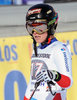 Lara Gut of Switzerland reacts after her run of the ladies Downhill of Garmisch FIS Ski Alpine World Cup at the Kandahar in Garmisch Partenkirchen, Germany on 2016/02/06.
